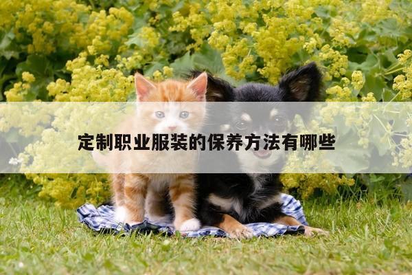 德赢vwin官网|定制职业服装的保养方法有哪些